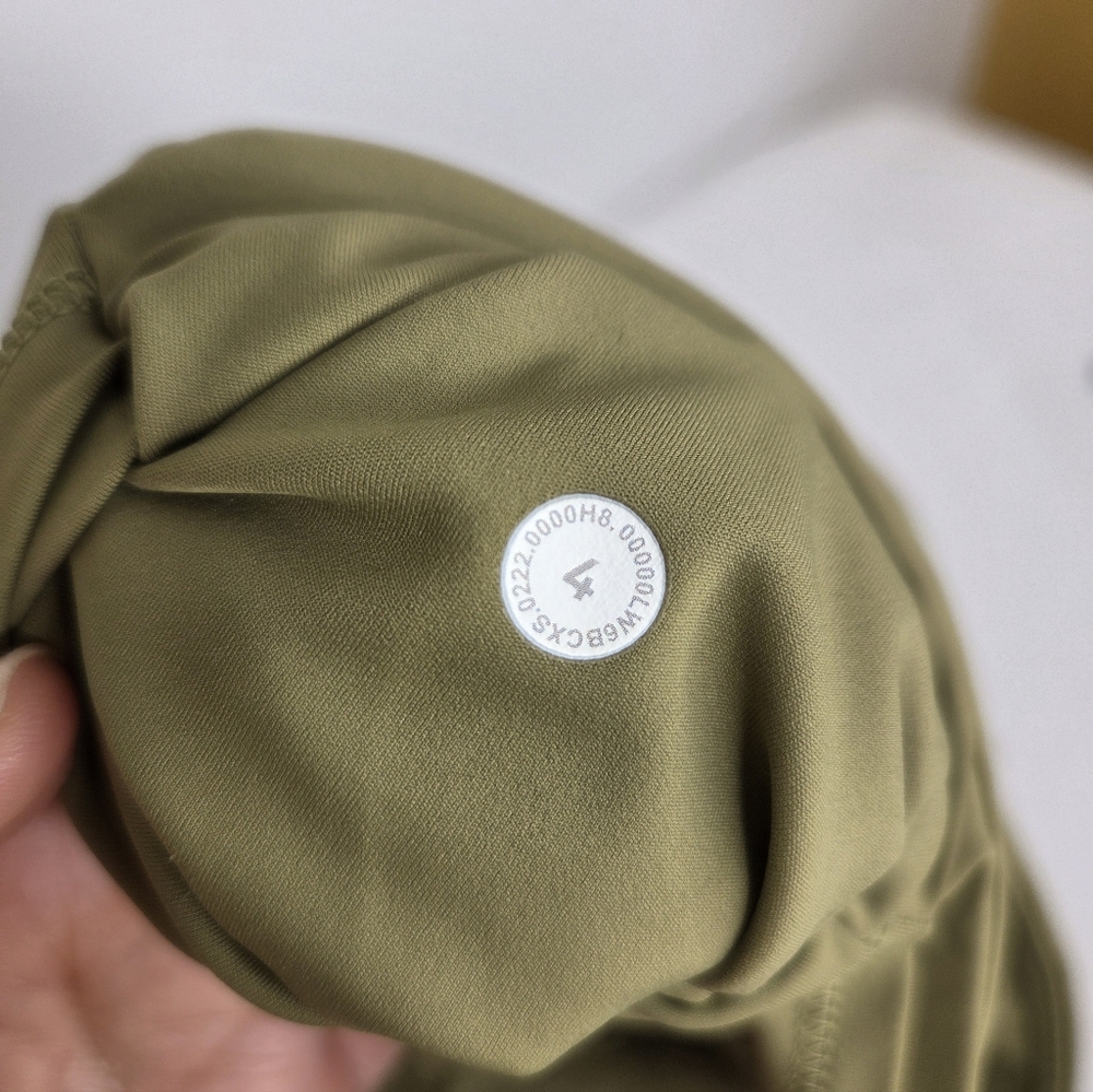 Lululemon Athletica Size 4 Chic Olive Green Leggings - Picture 5 of 5